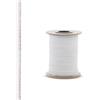 STEIGNER Cordone Isolante in Fibra Ceramica SKD01-6, Sigillante Bianco Resistente a temperature fino a 1260 ° C, 6x6, 4,5 m