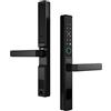 BOGJFC Serratura Smart Impronta Digitale Per Porte Scorrevoli Esterne WiFi Tuya IP68 Impermeabile Alluminio Maniglia Reversibile Mortise 240x22 Batteria Ricaricabile Nero