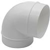 Kair tubo condotto a gomito,90 gradi,100mm,gamma SYS-100,giunto connettore in plastica PVC per ventilazione,DUCVKC300