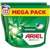 Fairy Ariel PODS® - Detersivo per bucato in capsule, 122 lavaggi (61 x 2), originale, eccezionale rimozione delle macchie in 1 lavaggio