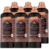 TESORI D'ORIENTE Ammorbidente 'Hammam', per 6 x 42 lavaggi, fragranza fino a 100 giorni con olio di argan e fiori d'arancio, ammorbidente di lusso per biancheria morbida, 6 x 760 ml