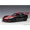 AUTOart 71732 Modello Auto Dodge Viper 1:18 ACR 1:28 Edition Strisce Nero/Rosso