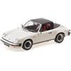 Minichamps 100063062 1/18 Porsche 911 Carrera 3.2 TARGA 1983 Modello Auto Bianco