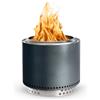Solo Stove Bonfire Brasero sin humos con soporte 2.0 | Incl. Maletín, Accesorio de camping portátil para quemar madera, Con bandeja de cenizas extraíble acero inoxidable 49,5 x 44,5 cm, 11,4kg, Grigio