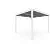 CFadda Pergola Bioclimatica 3x3 m Bianca - Alluminio, Lamelle Orientabili - Resistente e Facile da Usare per Spazi Esterni Eleganti Verdelook