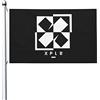 Generic Bandiera Da Giardino Sam_And Colby Bandiere Decorative Antivento Outdoor Bandiera Durevole Bandieradacortile Per Feste Festival Esterno 90X152CM