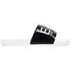 EA7 Emporio Armani Ciabatte Unisex con Maxi Logo 7X000108AF15118 8059659626071-46 Nero Bianco 46