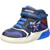 Geox J Grayjay Boy B, Sneakers Bambini e ragazzi, Blu (Navy/Lt Blue), 26 EU