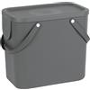 ROTHO Abfallbehälter Albula 25l 40x23,5x34cm anthrazit 1 Stck. 102459 (EKB)