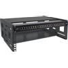 InLine 48,30cm (19") Rack zur Wandmontage - 4HE - 24-40cm Tiefe - mit Abdeckung - schwarz (19104B)