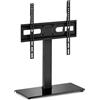 Wiltec Supporto TV Wiltec per schermi da 37" a 75", supporto TV fino a 40 kg, staffa girevole con massima compatibilità VESA 600 x 400, piedistallo autoportante senza necessità di foratura
