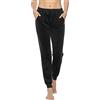 Aottori Pantaloni Donna Ciniglia Nero XXL