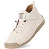 Emmoal Scarpe Ortopediche Donna Scarpe da Corsa Traspirante Antiscivolo Sneakers da Ginnastica Comode in Pelle Scarpes Casual Morbida Lacci scapes Camminata Autunno Comode Ortopediche Donna Eleganti