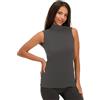 JADEA 2 Pezzi Maglia Lupetto Donna 4058 Smanicato in Cotone Elasticizzato
