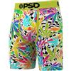 PSD Boxer Uomo Blu Nero Stampa Geometrica | Boxer Elastico in Vita e Microfibra Regalo Originale