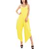 Toocool Overall Donna Tuta Intera Pantaloni Harem Copricostume Pantaloni Basic VB-0787 [Taglia Unica,Giallo]