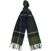 BARBOUR USC0373-TN11 Carrbridge Classic Tartan Scarf Sciarpa Uomo Soft Lambswool