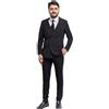 VEQUÈ Abito Uomo Doppiopetto Gessato Casual Completo Giacca Pantaloni Cerimonia VEQUE
