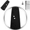 AYESY Supporto Verticale Compatibile per PS5, Dissipazione Supporto Orizzontale Console Slim Dissipazione del Calore Staffa per PS5 Pro Console Ventola Raffreddamento Accessori Piedistallo Stereo B
