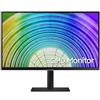 Monitor Samsung S27A600UUU 27 Pollici 2560x1440 2K QHD USB HDMI DP Black