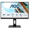 Monitor AOC 24P2Q 24 Pollici 1920x1080 Full-HD VGA HDMI DP Black