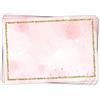 Logbuch-Verlag 25 adesivi da scrivere 7,4 x 5,2 cm - rosa etichette per indirizzo per ragazze, scuola, asilo
