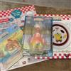 Bandai SpongeBob Patrick Figure with Krusty Krab Plate Set 6 cm giocattolo