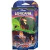 Disney Lorcana Mazzo Iniziale Scar E Kronk + Pacchetto Booster Inglese TCG
