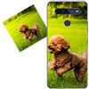 KARTXITAI Cover Personalizzata Compatibile con LG K41S/LG K51S con Foto Testi logo,Custodia Morbido TPU Silicone Gel Trasparente Custom Case con Immagine,Testo+1 x Cinturino Universale