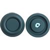 honselia Radiatore passivo per altoparlante basso, 2 pezzi, 1,2 pollici 30 mm Rafforzare i bassi ausiliari piastra di vibrazione subwoofer membrana vibrante per woofer