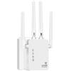 Bfhdbdt Amplificatore Wi-Fi, ripetitore WLAN da 1200 Mbit/s, 5G & 2,4 G Dual Band Ultra Extender WiFi con porta LAN, WPS, compatibile con il 99% dei router WiFi standard, copre fino a 9200 m² e 35 dispositivi