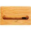 Operitacx Supporto Smartphone Bambù Con Amplificatore Naturale Del Suono Porta Cellulare Da Tavolo Universale in Legno Design Retrò 3.94X2.36X1.18In Ideale Per Casa E Ufficio