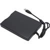 JUUDDENPARTS USB 3,5 pollici portatile floppy disk drive, lettore FDD esterno 1,44 MB per Windows 98 2000 XP Vista 7 10 11 Mac 10.3, per desktop e laptop