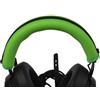 Generic Coprire l'archetto della cuffia Manica archetto protettore cuffie cuscino protettivo con cerniera di ricambio per Razer Kraken PRO 7.1 V2 Headset (Verde)