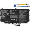 K KYUER FPCBP448 FPB0322S Batteria per Fu-jitsu Stylistic Q736 Q737 Q775 2-in-1 | Hybrid Tablet PC 13.3-inch Series LTE Wi-FI 8GB 128GB 256GB 512GB Laptop Notebook Battery 46Wh 4250mAh 3-Cell