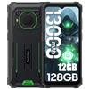 Blackview BV6200Pro 13000mAh Rugged Smartphone, Altoparlante 98DB Telefono Rugged, Android 14, 18GB+128GB /2TB, 6.56 HD+ Telefono Indistruttibile, 13MP/Dual 4G/ OTG/NFC/Fingerprint/Face ID