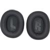 Spelonify Cuscinetti auricolari in pelle proteica per JBL Live 770NC, 2 pezzi, di ricambio, comodi da indossare, nero e grigio (nero)