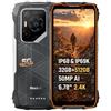 Blackview BL7000 PRO Smartphone Rugged 5G 512GB, Fotocamera AI 50MP, 3 Modelli AI, Schermo 6,78 2.4K, Batteria 7500mAh, IP68/IP69K Android 16 Telefono Impermeabile, Dual SIM NFC GPS, Arancione