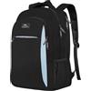 MATEIN Grande Zaino per PC 18.4 Pollici, Leggero Zaini per Laptop | Antifurto Zaino da Viaggio per Donna Uomo, Impermeabilie Zaini Casual per Notebook, Lavoro, Regalo, Blu Nero