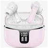 Renimer Cuffie Bluetooth, Auricolari Bluetooth Stereo HiFi, 2026 Cuffie Wireless In Ear con 4 ENC HD