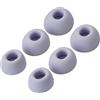 Generico 6 pezzi di puntali in silicone per Redmi Buds 6 Pro/5 Pro - Copri auricolari morbidi di ricambio (taglie S/M/L) (viola)