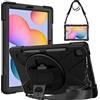 Gerutek Cover per Samsung Galaxy Tab S6 Lite 10,4'' 2024/2022/2020, Nero