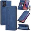 Jasonyu Cover per Motorola Moto G84, Portafoglio PU Pelle, Blu | Flip Libro, Slot Porta Carte, Magnetica, Funzione Supporto, TPU Antiurto Custodia