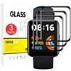 X-Dision [3 Pezzi Pellicola Protettiva Compatibile con Xiaomi Redmi Watch 2 Lite,[Resistente ai Graffi][3D Curved Full Cover] Pellicola Protettiva per Xiaomi Redmi Watch 2 Lite