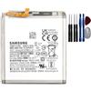 Generico Batteria di ricambio originale per Samsung Galaxy S22 S901B/DS S901B EB-BS901ABY 3700mAh 3590mAh con attrezzi per il montaggio