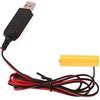 HEEZOU USB 5V a 1. LR6 AA Batteria Eliminatori Cavo Sostituire 1 Pz 1. batterie per la luce elettronica dell'albero di Natale luce LED