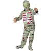 Rubie's RUBIES Costume Mummia zombie per ragazzi e ragazze, Tuta stapa con cappuccio, Ufficiale Rubies per Halloween, carnevale, feste e compleanni, L (8-10 anni)
