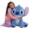 Play by Play Grande peluche XXL, adatto per Stitch, Sonic, Spider-Man, Sesamo Street, Grinch, Minecraft e altro ancora, licenza originale 70-120 cm (Stitch 70 cm)