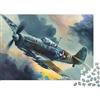6N2X9A4S Aereo da Combattimento Vintage Puzzle 1000 Pezzi Puzzle per Adulti Carta Scena di Volo Gioco di Puzzle 1000 Pezzi Relax Decorazione Regalo 38x26cm/1000pcs