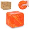 Graphinza Squeeze Toys - Giocattolo antistress morbido da 1,97, cubo sensoriale durevole, palla antistress per bambini e adulti, design solido, non facile da deformare (Orange)